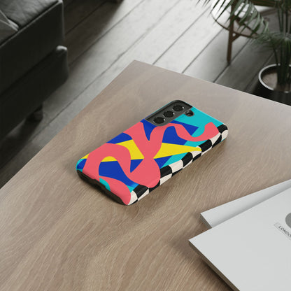 Cut Loose Samsung Galaxy Tough Case | Retro Abstract Art
