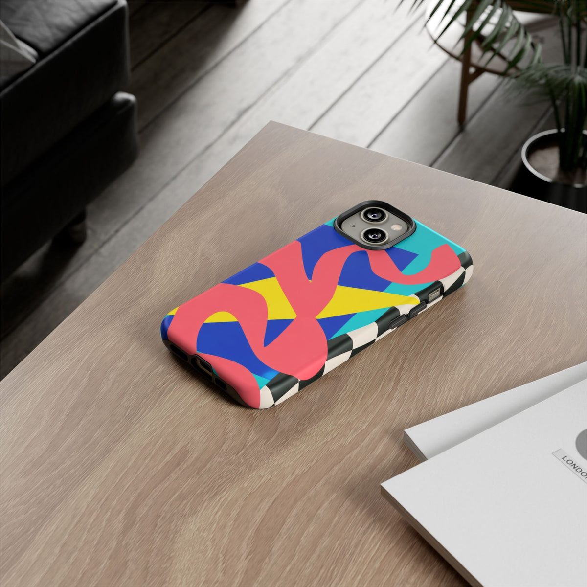 Cut Loose iPhone Tough Case | Retro Abstract Art