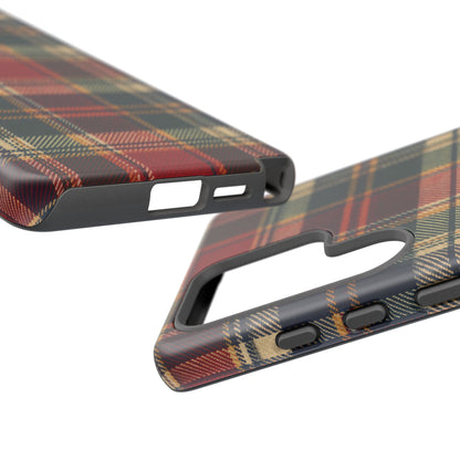 Highland Holiday Samsung Galaxy Tough Case | christmas plaid