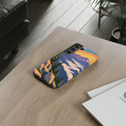 Misty Mountains — Amethyst Pass Samsung Galaxy Tough Case