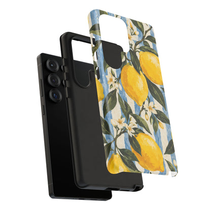 Riviera Lemons Samsung Galaxy Tough Case | lemon print