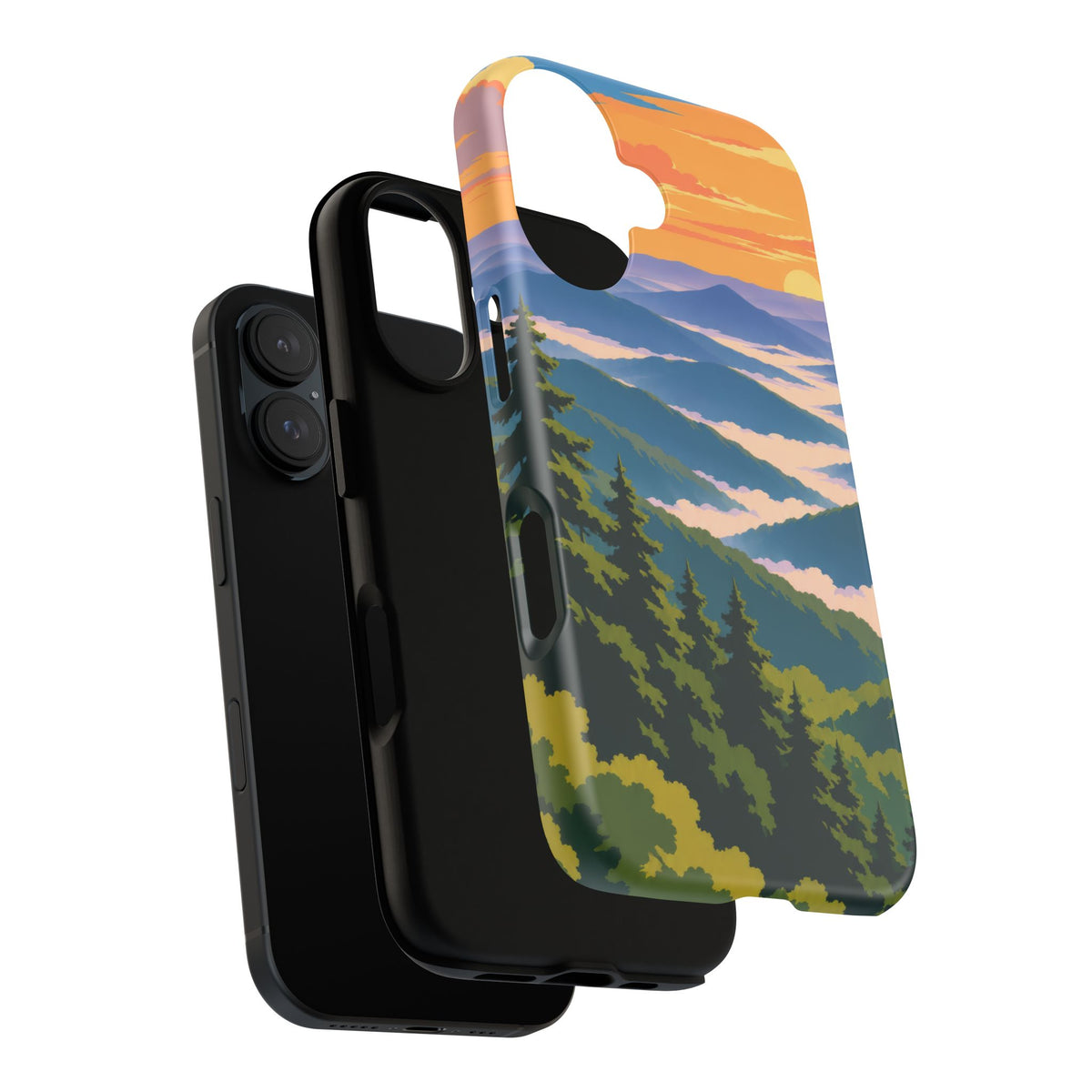 Great Smoky Mountains — Morning Veils iPhone Tough Case