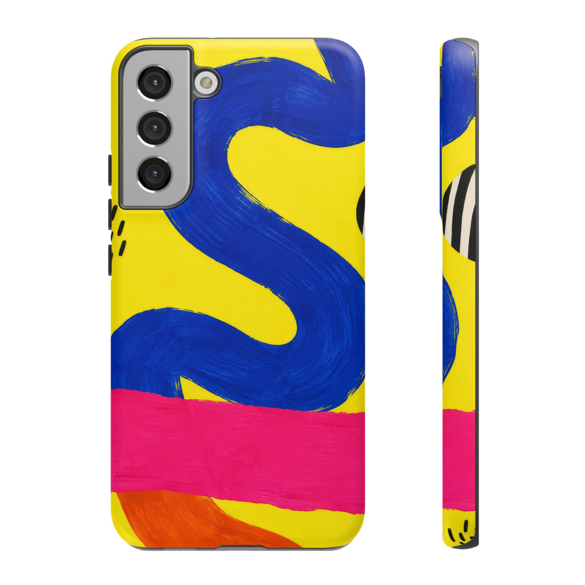 Offbeat Samsung Galaxy Tough Case | Abstract Color Block Art