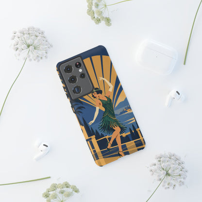 1920s Flapper — Jazz After Dark Samsung Galaxy Tough Case