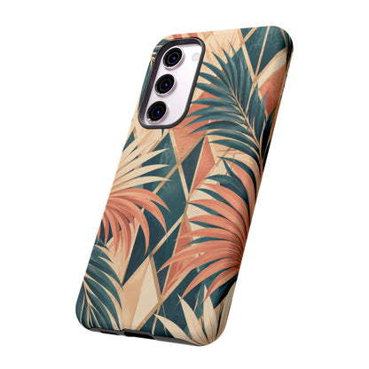 Coral Palm Pavilion Samsung Galaxy Tough Case | art deco