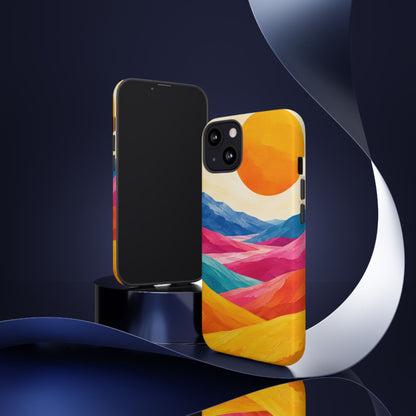 Solstice Ribbons iPhone Tough Case | sunscape