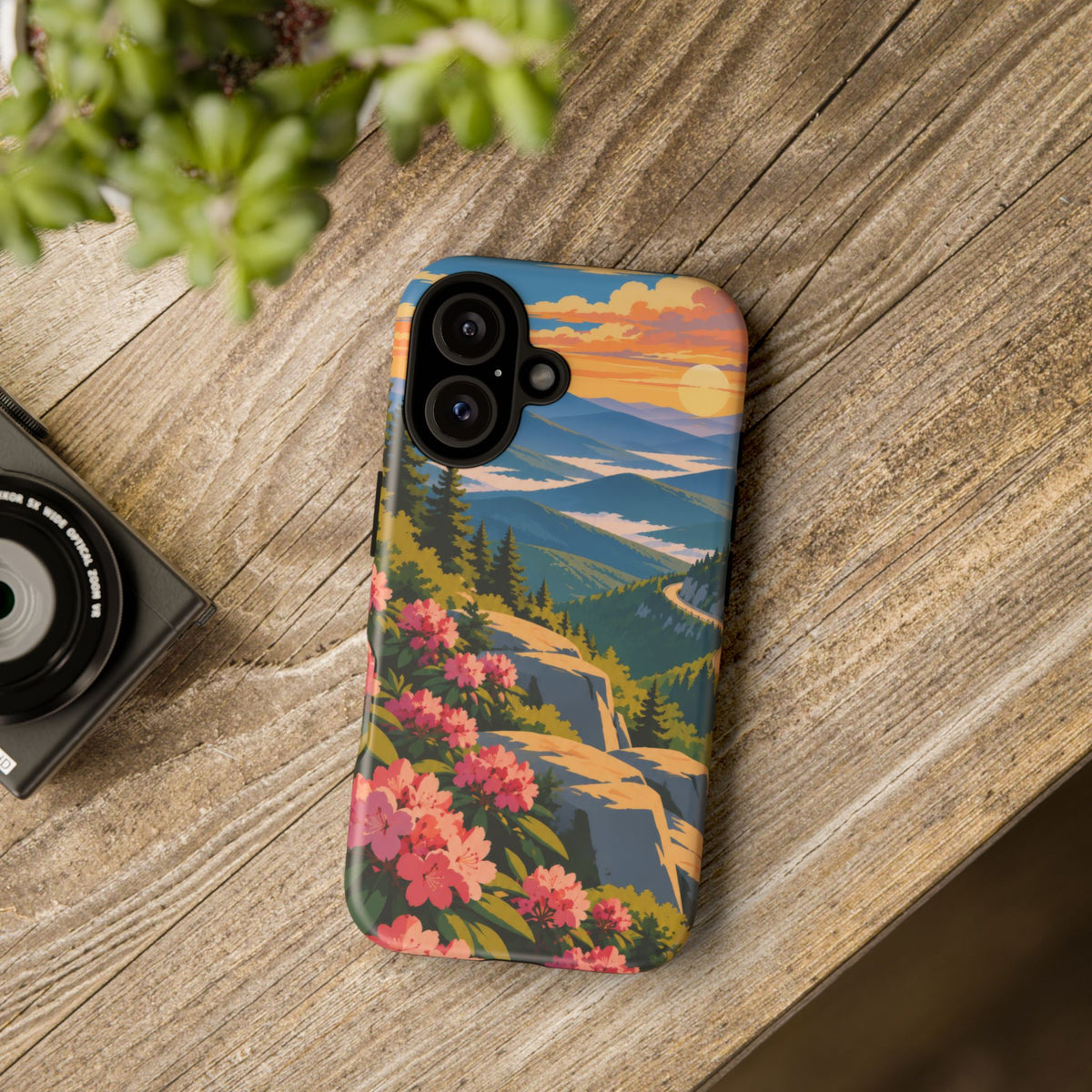 Blue Ridge Parkway — Ridgeway Bloom iPhone Tough Case