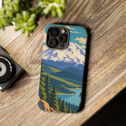 Mount Shasta — Snowlight iPhone Tough Case