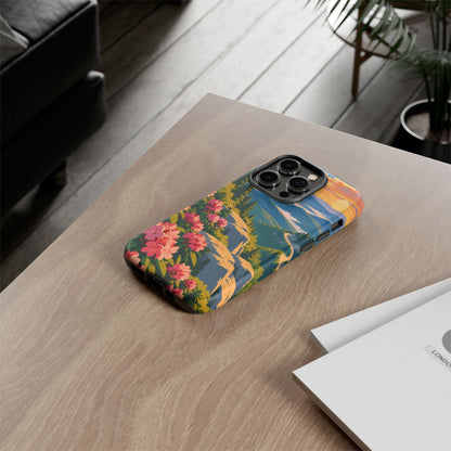 Blue Ridge Parkway — Ridgeway Bloom iPhone Tough Case