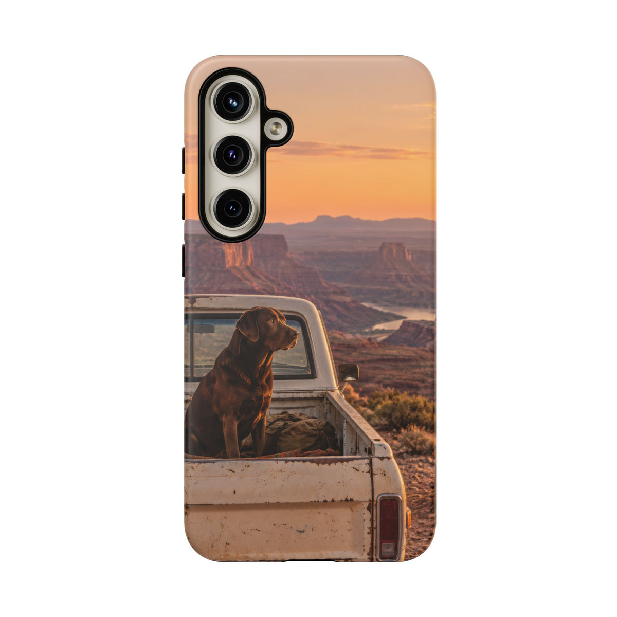 Desert Tailgate Companion Samsung Galaxy Tough Case | labrador