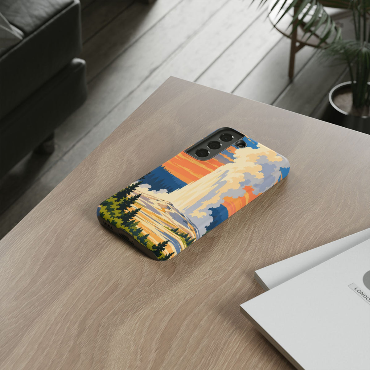 Yellowstone — Geyser Dawn Samsung Galaxy Tough Case