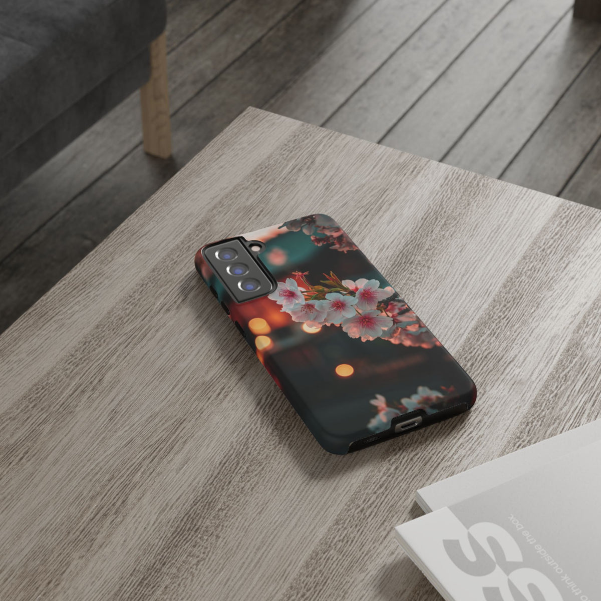 Kyoto Blossom Lanterns Samsung Galaxy Tough Phone Case