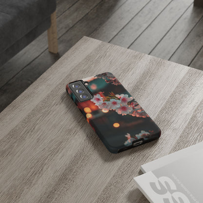 Kyoto Blossom Lanterns Samsung Galaxy Tough Phone Case