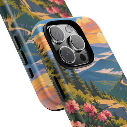 Blue Ridge Parkway — Ridgeway Bloom iPhone Tough Case