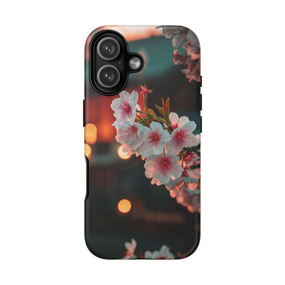 Kyoto Blossom Lanterns iPhone Tough Phone Case