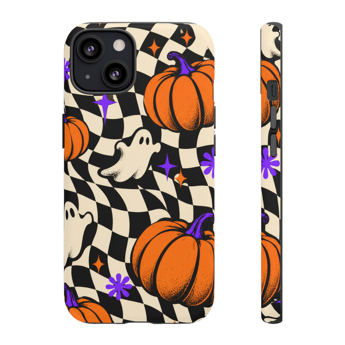 Spectral Groove iPhone Tough Case | retro halloween