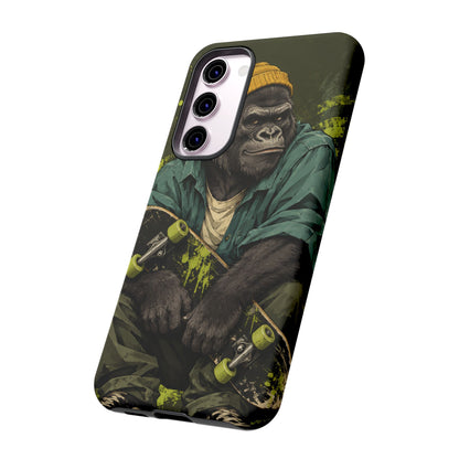 Concrete Jungle Samsung Galaxy Tough Case | Skater Gorilla Illustration