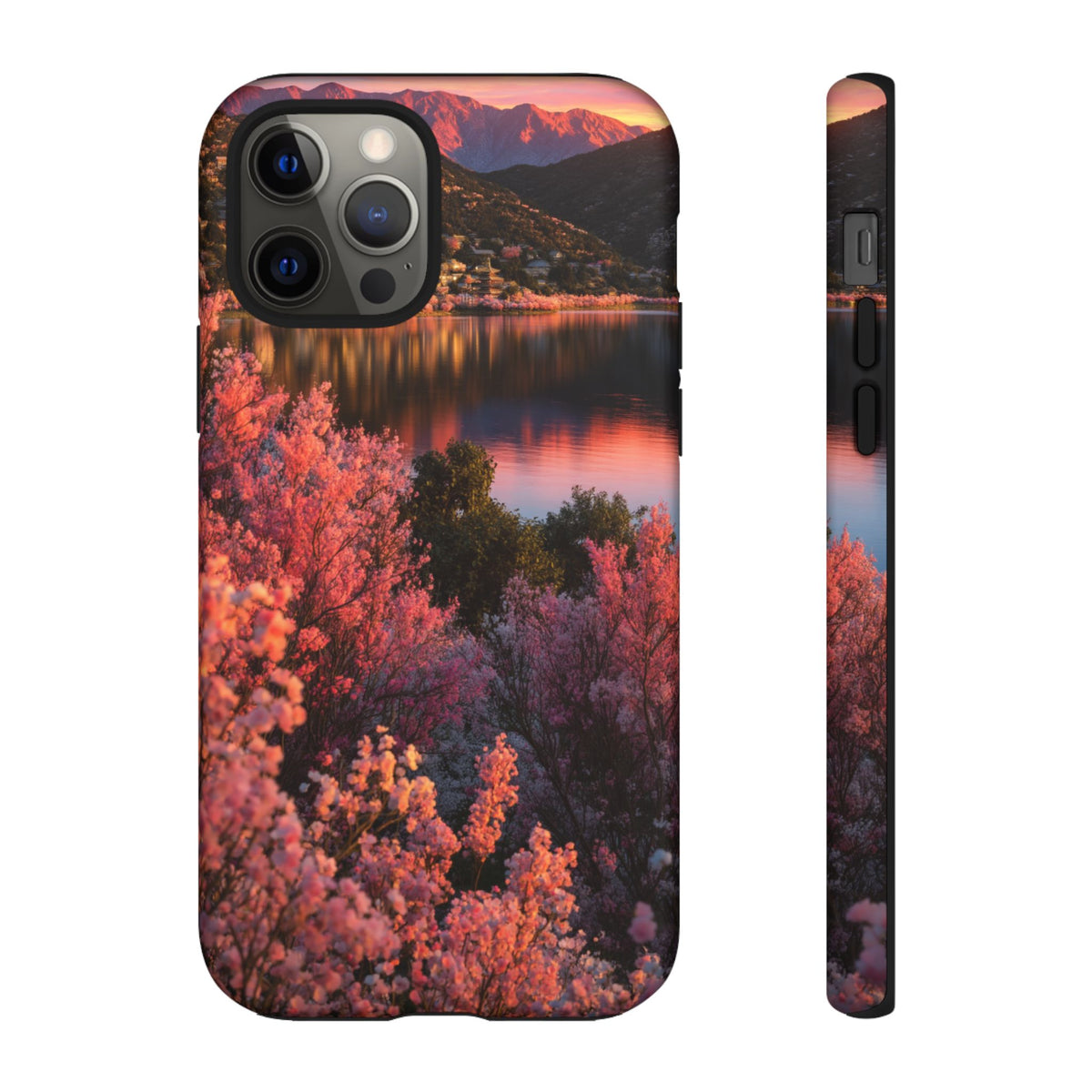 Alpine Bloom Lake iPhone Tough Phone Case