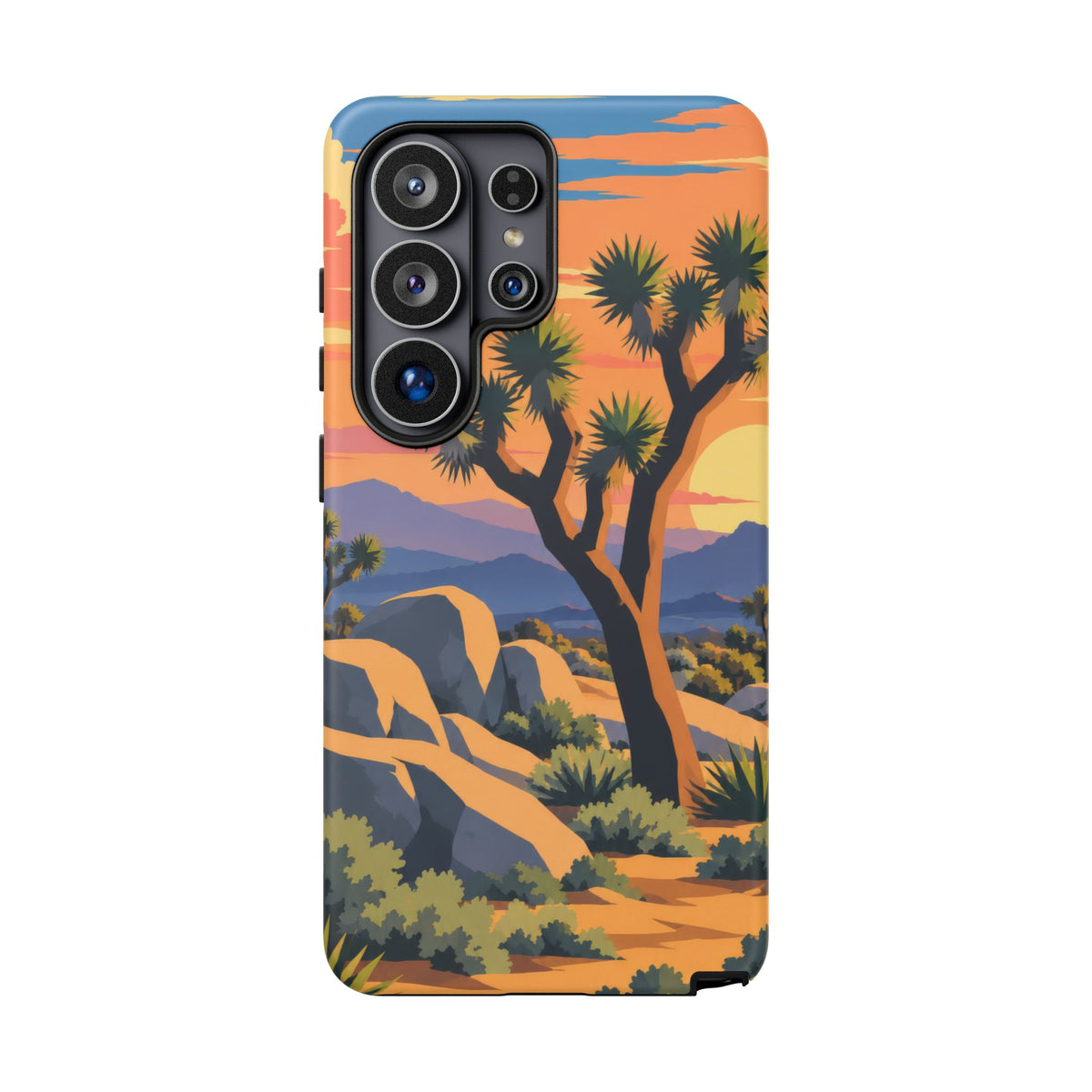 Joshua Tree — Desert Silhouettes Samsung Galaxy Tough Case