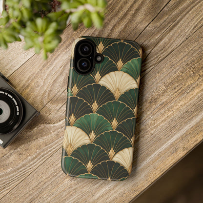 Emerald Salon iPhone Tough Case | art deco