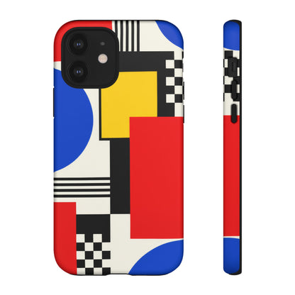 Primary Frequency iPhone Tough Case | Primary Color Geometry