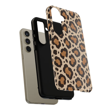 Leopard Print Samsung Galaxy Tough Case | Cocoa Wildcat