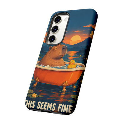 Minor Inconvenience Samsung Galaxy Tough Case | funny capybara