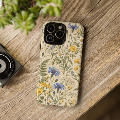 Meadow Archive iPhone Tough Case | wildflowers