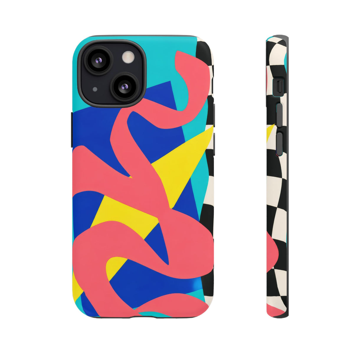 Cut Loose iPhone Tough Case | Retro Abstract Art