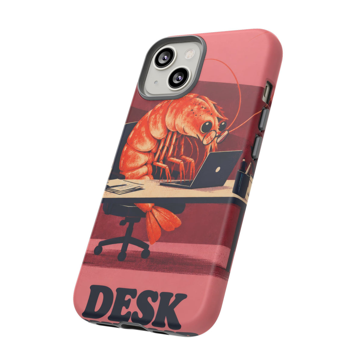 Desk Shrimp iPhone Tough Case