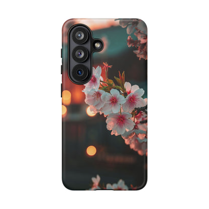 Kyoto Blossom Lanterns Samsung Galaxy Tough Phone Case