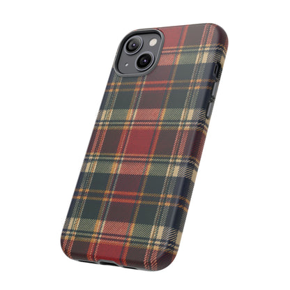 Highland Holiday iPhone Tough Case | christmas plaid