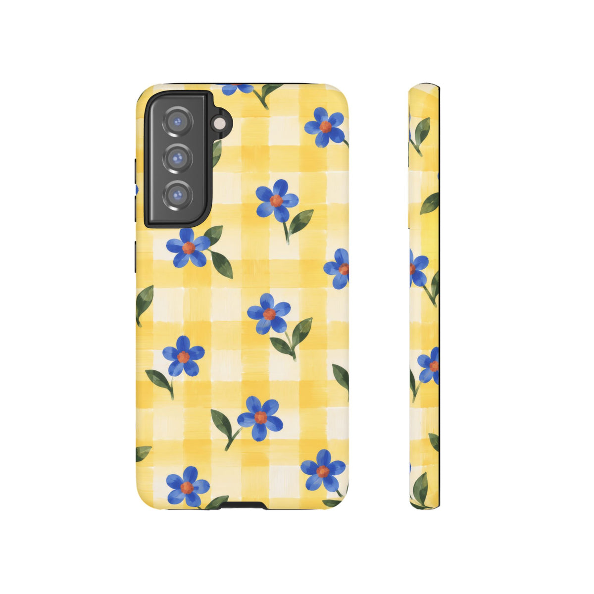 Buttercup Picnic Samsung Galaxy Tough Case | yellow gingham