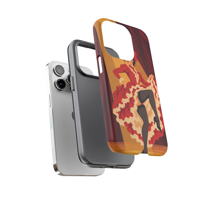 Moulin Rouge Dancer — Crimson Cabaret iPhone Tough Case | cabaret dancer