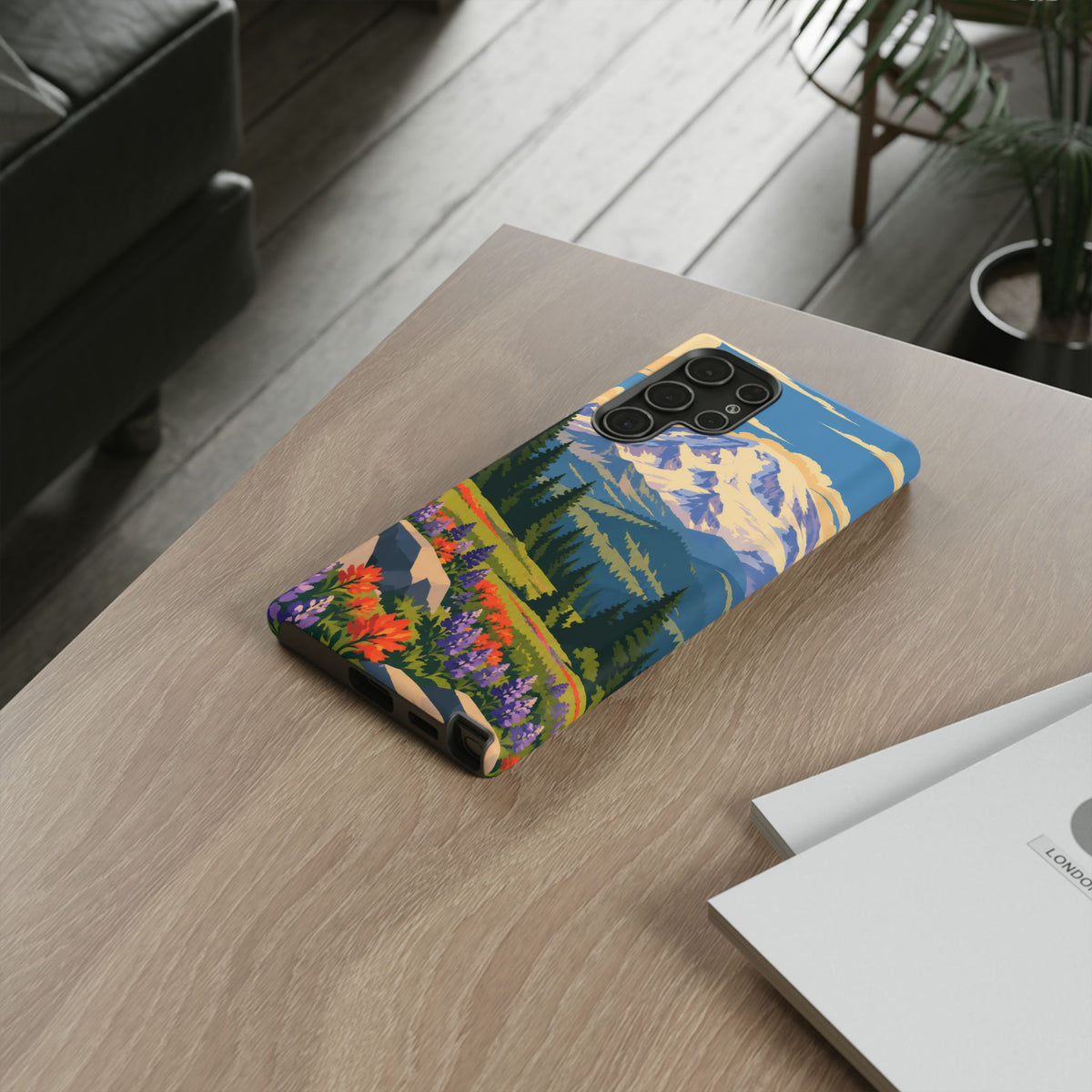 Mount Rainier — Meadow Radiance Samsung Galaxy Tough Case