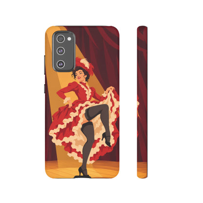 Moulin Rouge Dancer — Crimson Cabaret Samsung Galaxy Tough Case | cabaret dancer