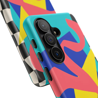 Cut Loose Samsung Galaxy Tough Case | Retro Abstract Art