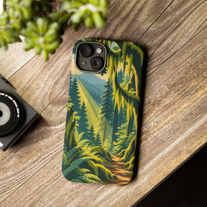 Hoh Rain Forest — Mosslight iPhone Tough Case