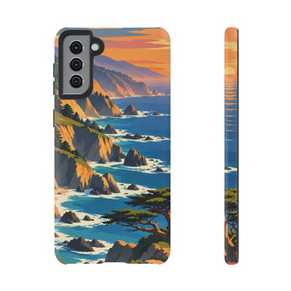 Big Sur — Cypress Coast Samsung Galaxy Tough Case