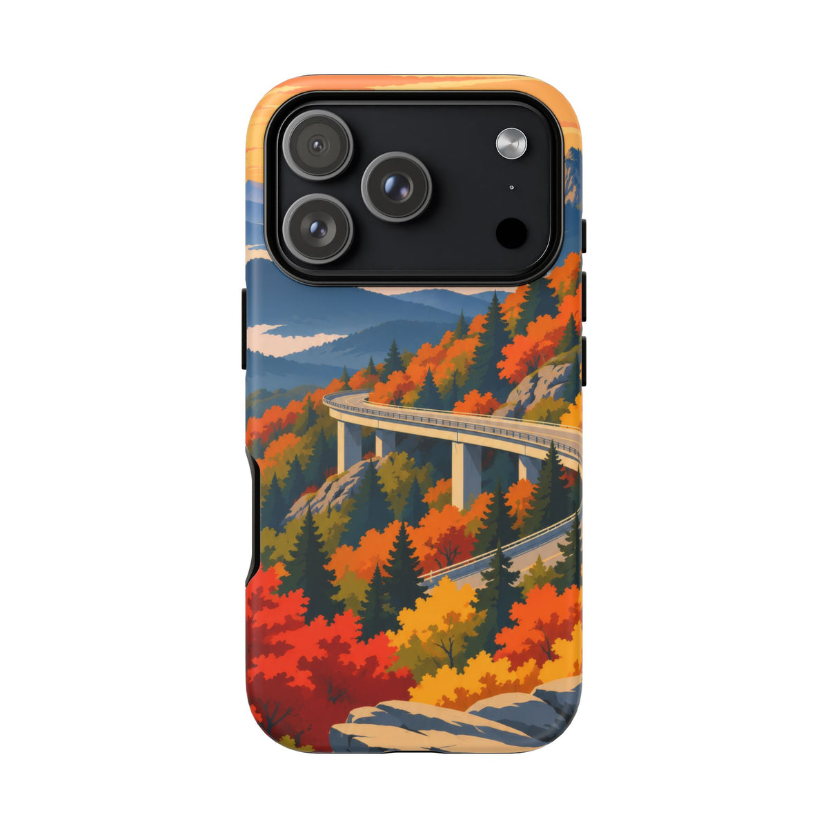 Blue Ridge Parkway — Viaduct Morning iPhone Tough Case