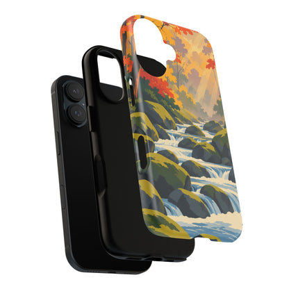 Great Smoky Mountains — Autumn Creek iPhone Tough Case