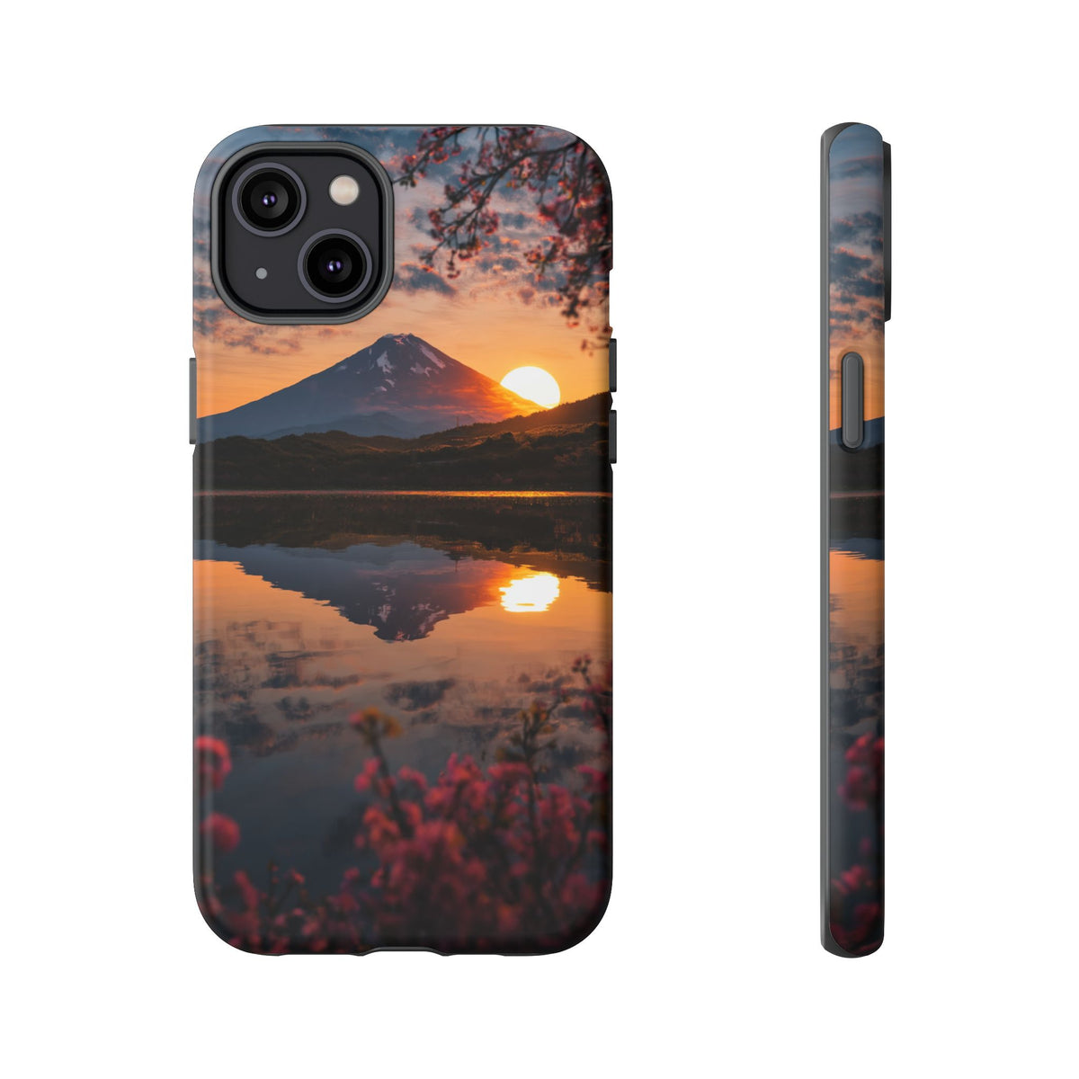 Fuji Golden Reflection iPhone Tough Phone Case