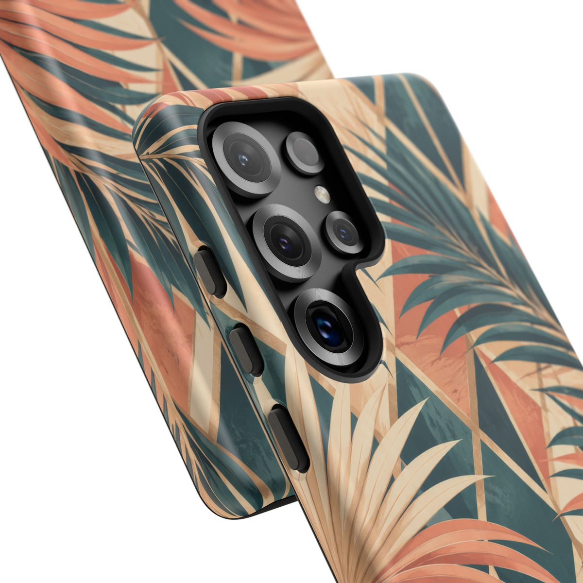 Coral Palm Pavilion Samsung Galaxy Tough Case | art deco