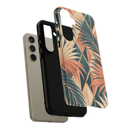 Coral Palm Pavilion Samsung Galaxy Tough Case | art deco