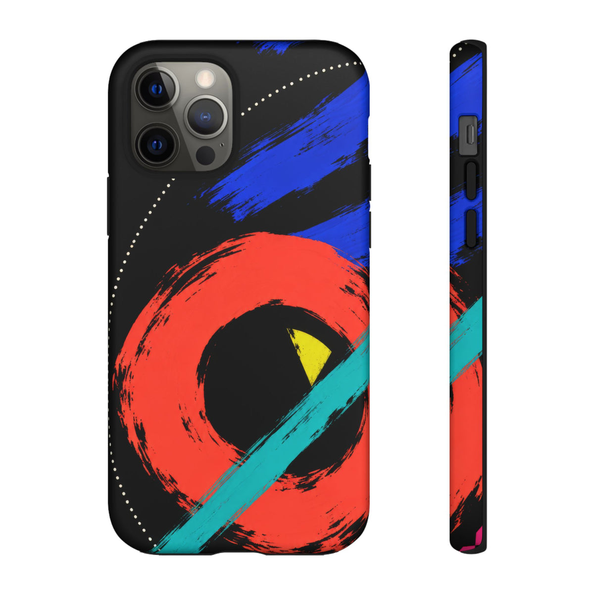After Hours iPhone Tough Case | Abstract Orbital Art