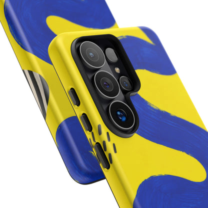 Offbeat Samsung Galaxy Tough Case | Abstract Color Block Art