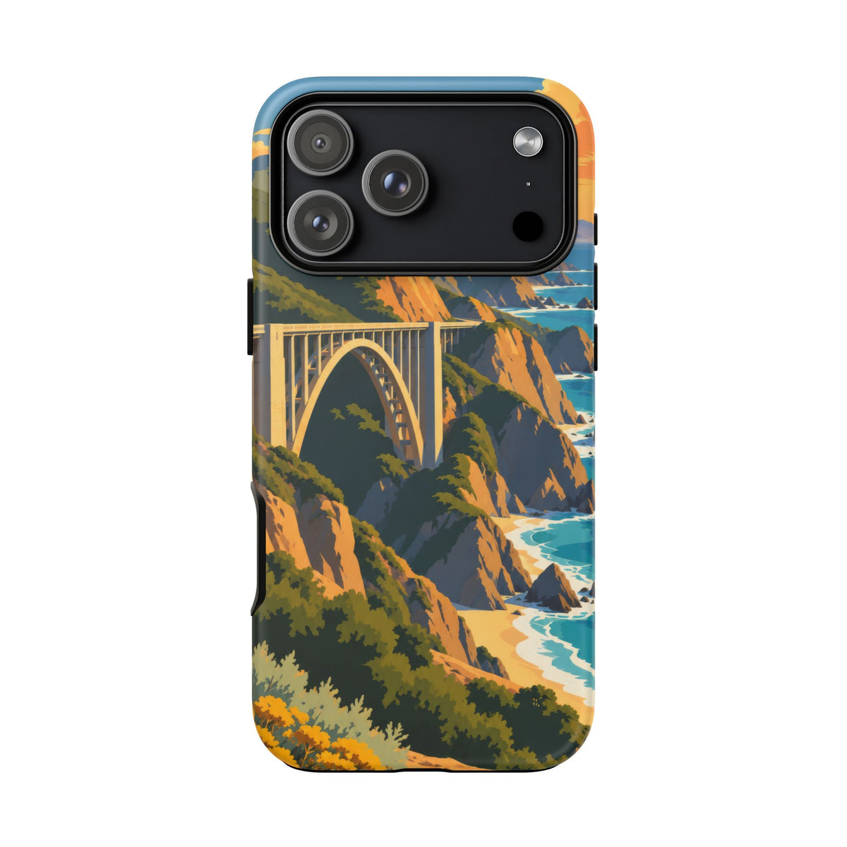 Big Sur — Coastal Arc iPhone Tough Case