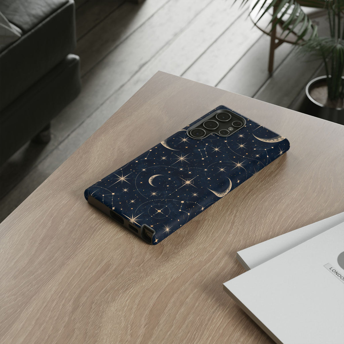 Celestial Moon Samsung Galaxy Tough Case | Nocturne Atlas