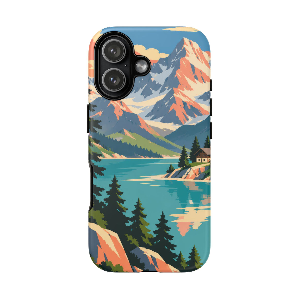 Switzerland — Alpine Lake iPhone Tough Case