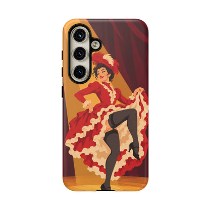 Moulin Rouge Dancer — Crimson Cabaret Samsung Galaxy Tough Case | cabaret dancer